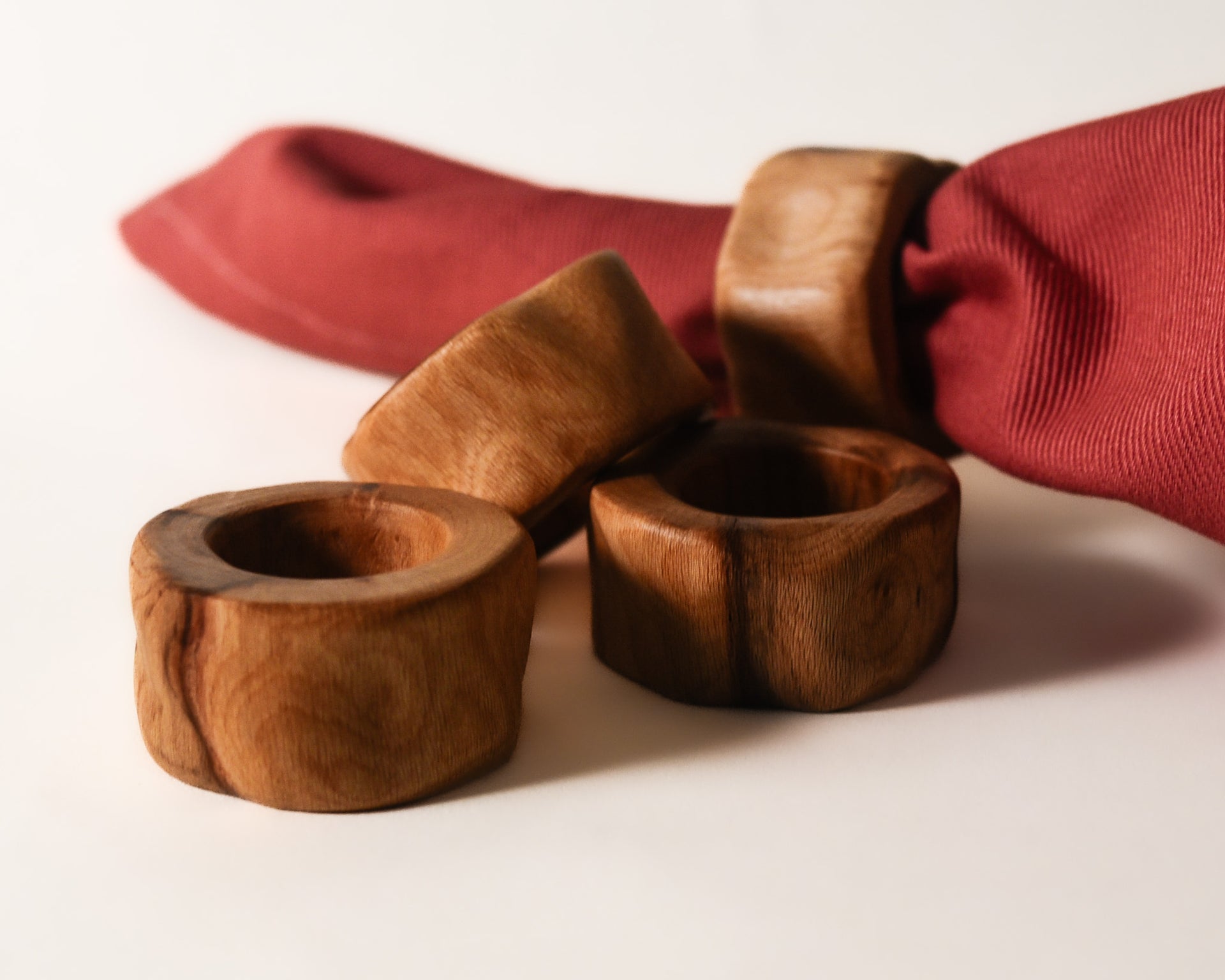 Sycamore Napkin Rings, Set of 4