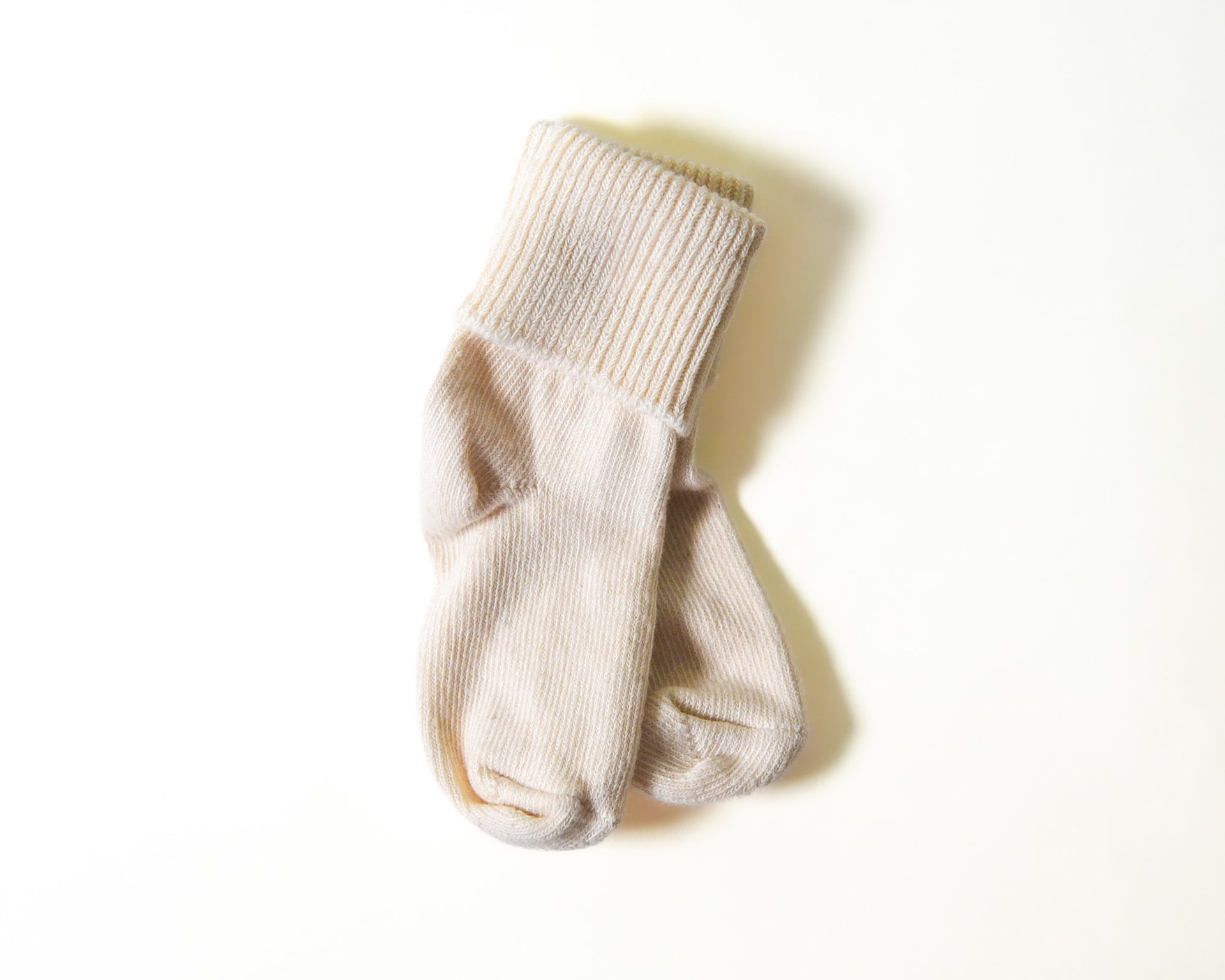 Little One Crew Socks Pack, Natural